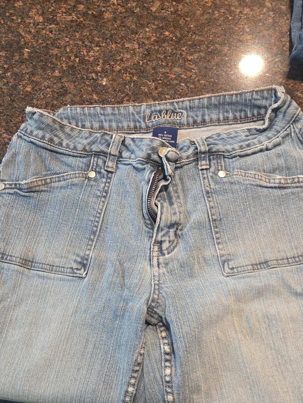 L.A. Blues Light Wash Boyfriend Jeans